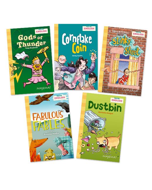 Learn English 4 library fiction set 2