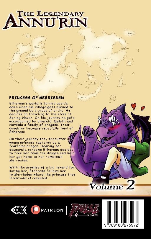 The Legendary Annu'rin VOL 2 : Princess of Merrieden