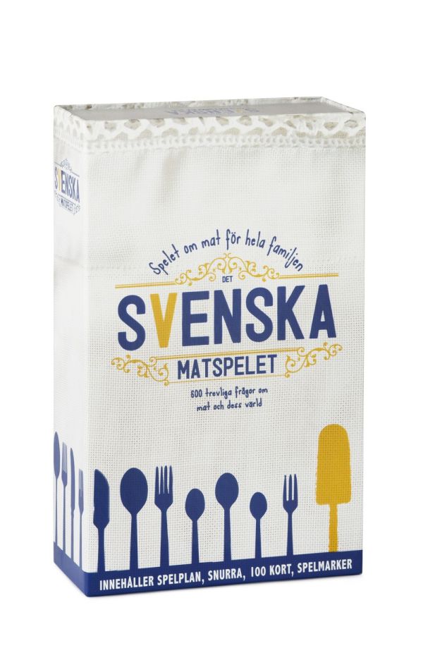 Svenska Matspelet : 600 trevliga frågor om mat och dess värld